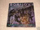 RARE 5x SIGNED BON JOVI SLIPPERY WET DJ PROMO GENUINE