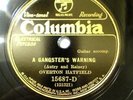 Old Pre War Rare Guitar Country Columbia 78 Record NOS