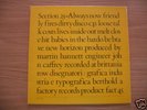 Section 25. Always Now. LP 1981. **V.RARE**