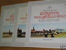 Archiv 3 LPs  Bach Cello Suites Fournier NM