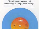 U2 Three Out Of Control Blue Vinyl 7