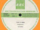BBC TRANSCRIPTION - THIS IS ABBA  1 - 3 (3LP's)