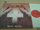 METALLICA METAL MILITIA LP 1986 VERY RARE