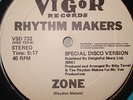 RHYTHM MAKERS-ZONE /CAN YOU FEEL IT-PROMO 12