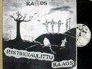 KAAOS first LP cult Hardcore 1984 TERVEET KÄDET, RATTUS
