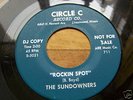 THE SUNDOWNERS ROCKABILLY ON CIRCLE C LABEL ROCKIN SPOT