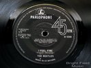 Beatles I Feel Fine UK 1964 Rare *PYE SOLID CENTRE* 45