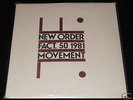 SEALED ORIG US New Order Fact50 Movement LP JoyDivision