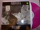 Nirvana Bleach PINK vinyl RARE LP Sub Pop