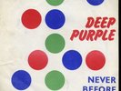DEEP PURPLE-Never Before--DIFF.-PS 45 SINGLE-YUGOSLAVIA