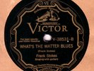 PRE WAR BLUES 78 FRANK STOKES VICTOR 38531 nice one