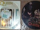 Two Queen 12 inch picture disc and clear vinyl singles