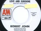 Northern Soul 45-Robert John-Raindrops Love Sunshine-DJ