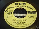 GREAT GARAGE 45;THE BIT A SWEET,OUT OF SIGHT,OUTA  MIND