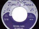 ACAPPELLA DOO WOP-CADILLACS on TIMELY TUNES-GIRL I LOVE