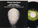 BEATLES COLD TURKEY 45/PS APPLE 1813 lennon EX awesome