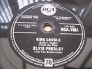 ELVIS PRESLEY KING CREOLE RARE 78 RPM RECORD 1958