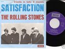 Rolling Stones 45 DECCA Satisfaction w/ PS Italy