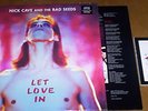 NICK CAVE AND THE BAD SEEDS  Let Love In LP + postcards