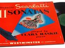WESTMINSTER ORIGINAL GREEN/SCARLATTI/HASKIL/PIANO/RARE