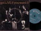 ROLLING STONES AUSSIE GOT LIVE  EP  DECCA 60s BEAT