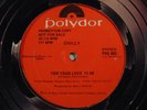 CHILLY For Your Love POLYDOR PROMO 12