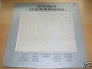 STEVE REICH: MUSIC FOR 18 MUSICIANS; ECM 1129