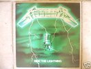 METALLICA RIDE THE LIGHTNING RARE FRENCH LP GREEN COVER