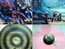 IRON MAIDEN-THE NUMBER OF THE BEAST-PINK/GREEN VINYL EX