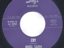 Rare Rock 45 - Doug Sahm - Cry - Soft S-1031- Near Mint