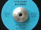 STRIVERS SHOW BAND Let's Go Party DISCO FUNK SOUL 45