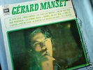 GERARD MANSET LP 33t 1st PRESS CANADA PSYCH