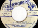 rare Jamaica Reggae 45 GLADSTON ADAMS dollars & cents