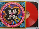 KISS - ROCK AND ROLL OVER - RARE 1977 UK RED VINYL LP
