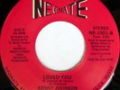 rare Modern Soul 45 KENNY JOHNSON loved you NEONATE