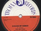 THE MAYTALS 54-46 WAS MY NUMBER BEVERLY STARS TROJAN NM