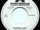 THE CREAM – WRAPPING PAPER – RARE GERMAN PROMO