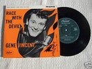RARE 1962 UK Orig. GENE VINCENT EP RACE WITH THE DEVIL