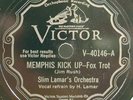 59) 78 RPM 78 RPM SLIM LAMAR'S ORCHESTRA VICTOR V-40146