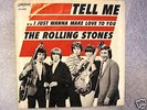 ROLLING STONES Picture Sleeve w/ 45 Tell Me VG+ Scarce