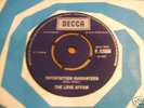 The Love Affair - Satisfaction Guaranteed 1967 UK 45
