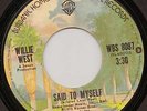 FUNK 45 RPM - WILLIE WEST - on WARNER BROS. RECORDS