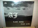 AJ  Last Song First Side  LP   private press