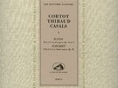 COLH(3 lps)/ CORTOT / THIBAUD / CASALS