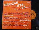 REGGAE HITS 69 - V/A - ORIGINAL UK PAMA LP ECO 3 - 1969
