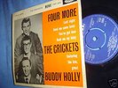 BUDDY HOLLY (CRICKETS) FOUR MORE..7 INCH EP CORAL