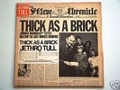 JETHRO TULL - THICK AS A BRICK - '72 US RADIO PROMO- VG