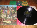Beatles Sgt Pepper Mono original + inner + cut outs EX
