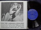 SONNY TERRY  Harmonica & Vocal Solos RARE BLUES LP
