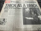 JETHRO TULL THICK AS A BRICK UK 'i' LOGO ORIGINAL,EX